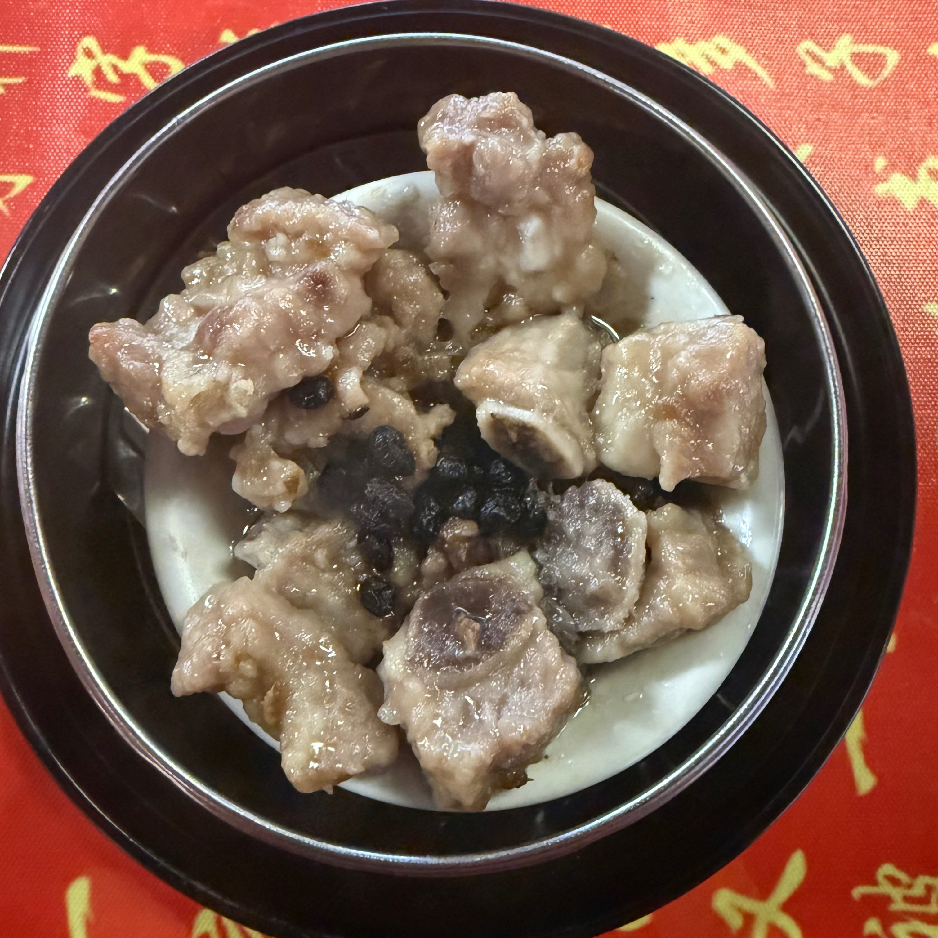 Spare Rib w/ Black Bean Sauce.